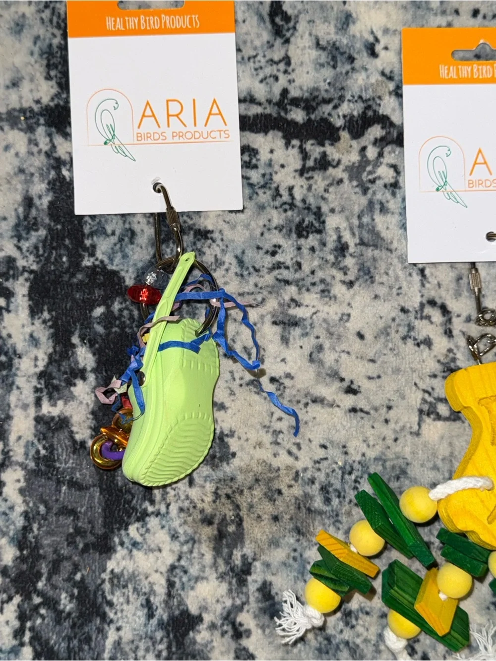 Aria Birds Products Bird Toy Lot of 2 nwt